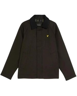 Lyle & Scott Light Jackets - Black