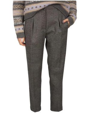 Brunello Cucinelli Pantalone - Grigio