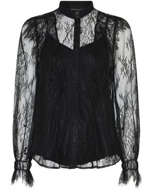 Bruuns Bazaar Laccobbyonas Shirt - Zwart