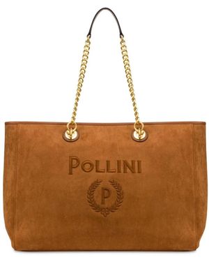 Pollini Tassen ,Bruin ,Shopping Capri