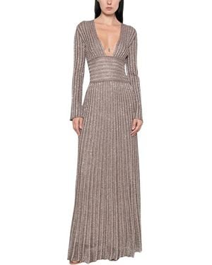 Missoni Gala Met Plooien En Pailletten Met V-Hals - Bruin