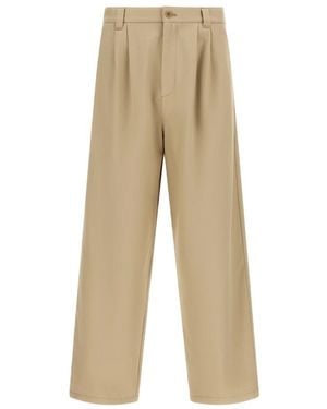 A.P.C. Wide Trousers - Natural