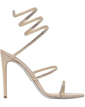 Rene Caovilla High Heel Sandals - Blanco