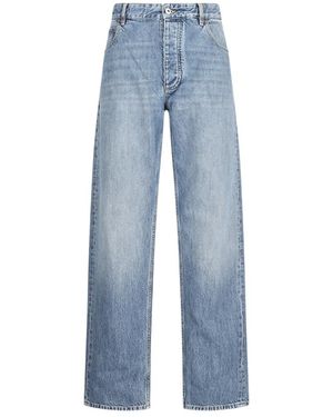 Bottega Veneta Stylische Gewaschene Hose - Blau