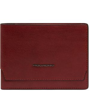 Piquadro Wallets & Cardholders - Red