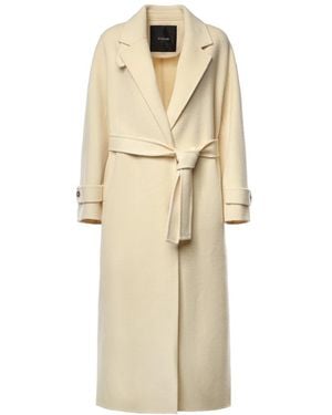 Pinko Jassen ,Geel ,Trench Coats - Naturel