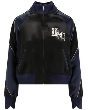 Undercover Zwarte Ritsjas Met Logoborduursel