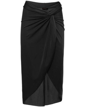 Miss Bikini Midi Skirts - Negro