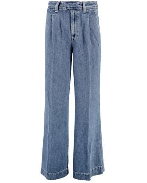 7 For All Mankind Wijde Jeans - Blauw