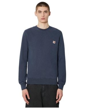 Maison Kitsuné Sweatshirts - Azul