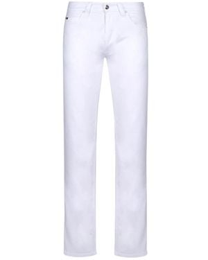 Armani Straight Fit Jeans - White