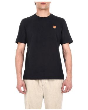 Maison Kitsuné T-Shirts - Black