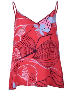 Attic And Barn Sleeveless Tops - Red