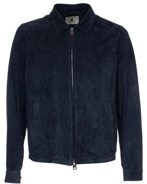 KIRED Leather Jackets - Blue
