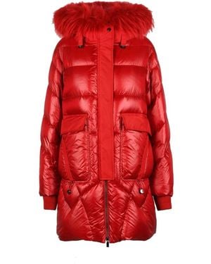 Diego M Winter Jackets - Red