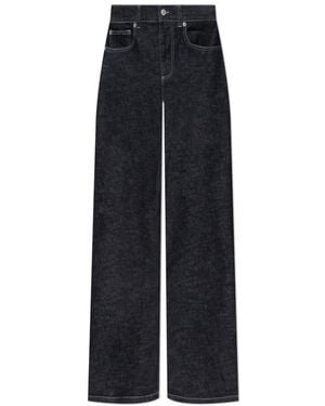 Marni Wide-Leg Jeans - Zwart