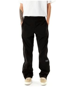 032c Broeken ,Zwart ,Fw 23W3030 Rechte Broek