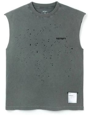 Satisfy Mothtech Muscle Tee - Groen