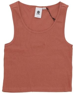 Element Sleeveless Tops - Rojo