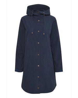 Cream Jassen ,Blauw ,Softshell Jas Total Eclipse Melange