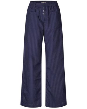Baum und Pferdgarten Wide Trousers - Blu