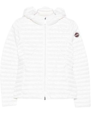 Colmar Jassen ,Wit ,Light Down Jacket Met Capuchon