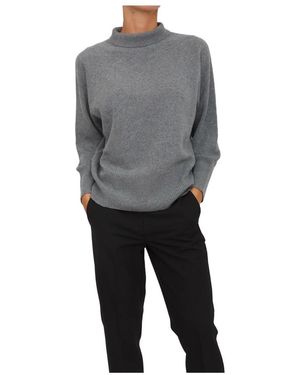 Marella Round-Neck Knitwear - Grey