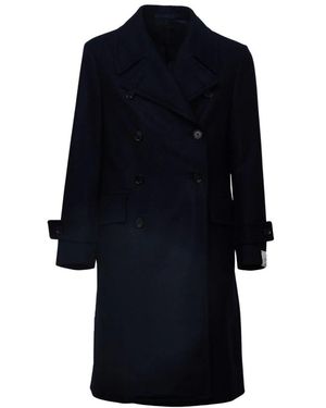 Caruso Single-Breasted Coats - Azul