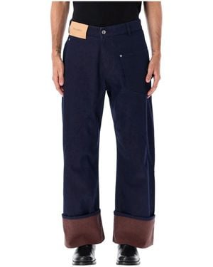 JW Anderson Straight Jeans - Blue