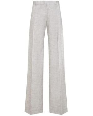 Ermanno Scervino Wide Trousers - Gris