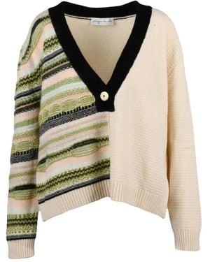 Phisique Du Role V-Neck Knitwear - Verde
