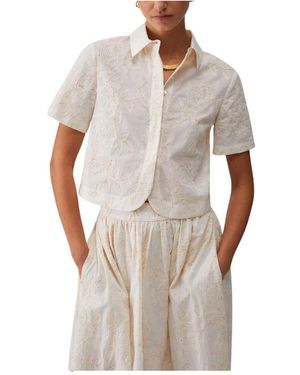 Liu Jo Shirt Met Korte Mouwen - Wit