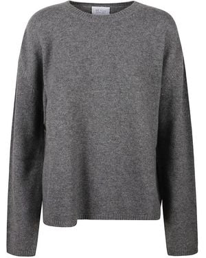 Be You Round-Neck Knitwear - Grigio