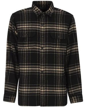 Polo Ralph Lauren Klassiek Flanellen Tartan Overhemd - Zwart