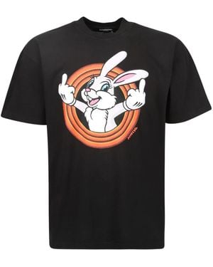 DOMREBEL T-Shirts - Black