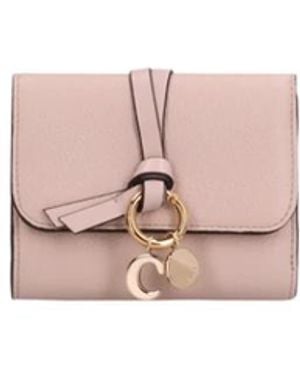 Chloé Wallets & Cardholders - Rosa
