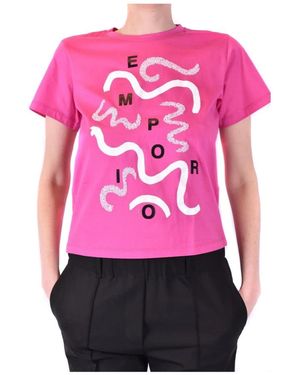 Emporio Armani T-Shirts - Rosa