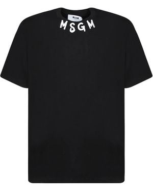 MSGM T-Shirts - Nero
