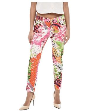DSquared² Bunt Bedruckte Skinny Jeans - Rot