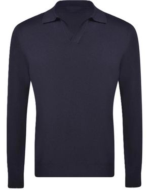 Paolo Fiorillo V-Neck Knitwear - Azul