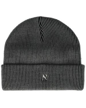 Represent Rib Knit Beanie - Zwart