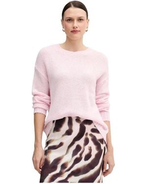 MARC AUREL Rundhals-Strickware - Pink