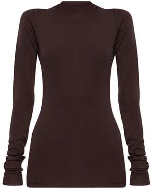 DARKPARK Long Sleeve Tops - Brown