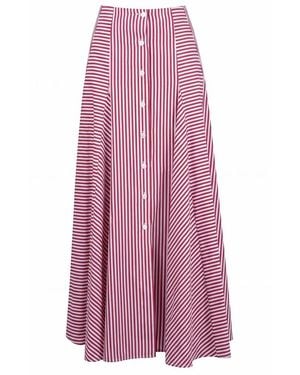 SOLOTRE Midi Skirts - Rosa