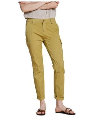 Mason's Slim-Fit Trousers - Yellow