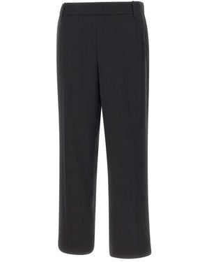 Vince Straight Trousers - Black