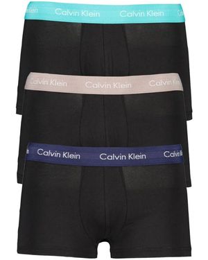 Calvin Klein Boxershorts, 3er-pack, verschiedene farben - Schwarz