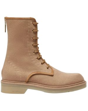 Max Mara Lace-Up Boots - Bruin