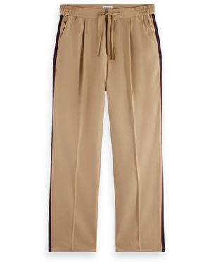 Scotch & Soda Straight Trousers - Naturel