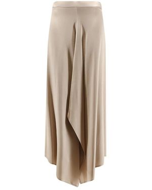 Alysi Maxi Skirts - Natural
